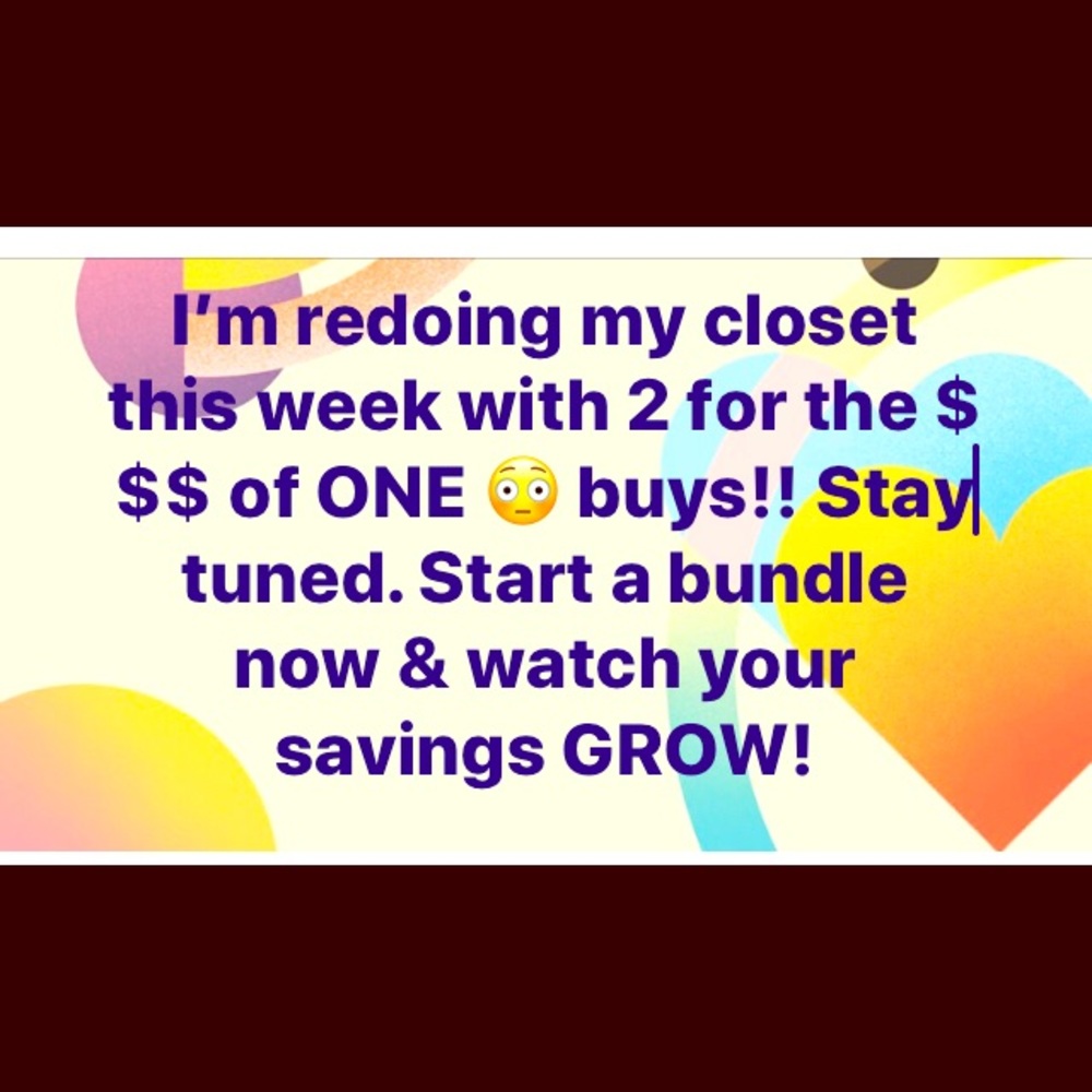 2 for the price of 1  Jeans are in the closet!